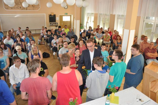 Eröffnungsfeier für den Ausbildungsstart von 40 Lehrlingen