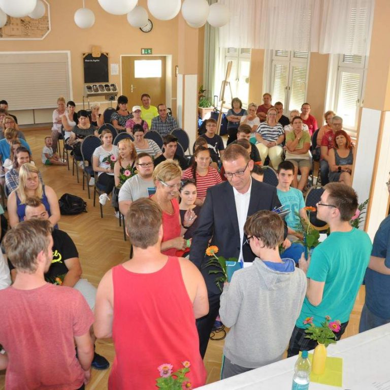 Eröffnungsfeier für den Ausbildungsstart von 40 Lehrlingen