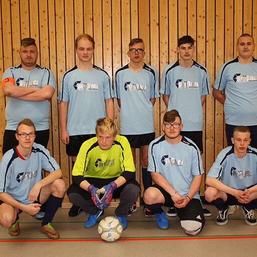 Mannschaftsbild der BBRZ Fußballgruppe