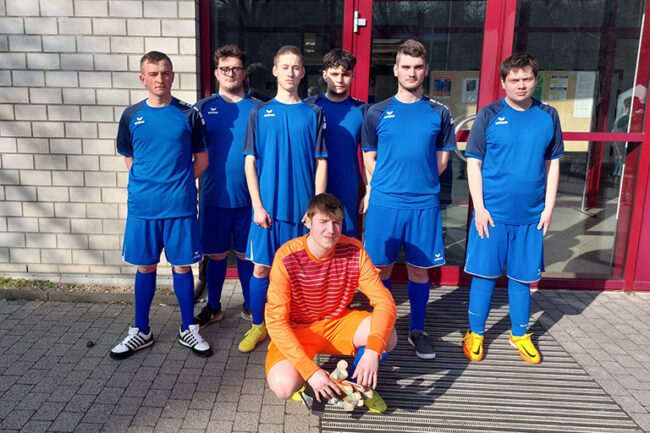 Mannschaftsbild der BBRZ Fußballgruppe