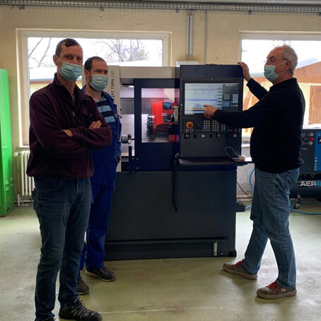 Digitale Fräs- und Drehmaschinen im BBRZ in Aschersleben