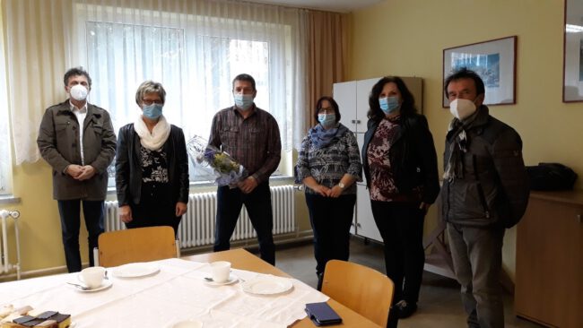 Feierliche Verabschiedung von Herr Geppert